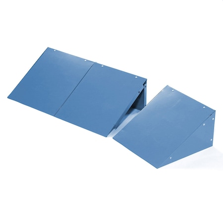 Global Industrial Locker Slope Top Kit, 15x18, Blue 652708BL
